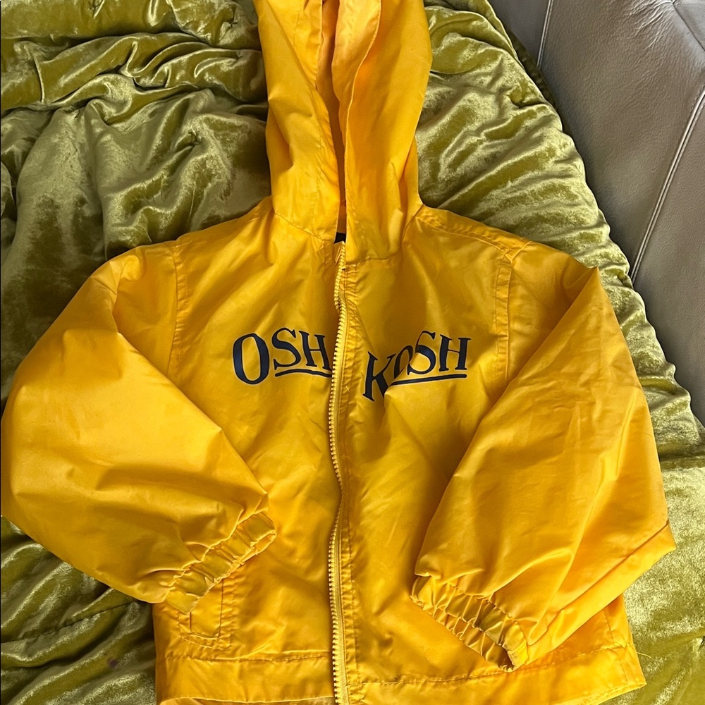 OshKosh B'gosh Bright Yellow Raincoat for Kids